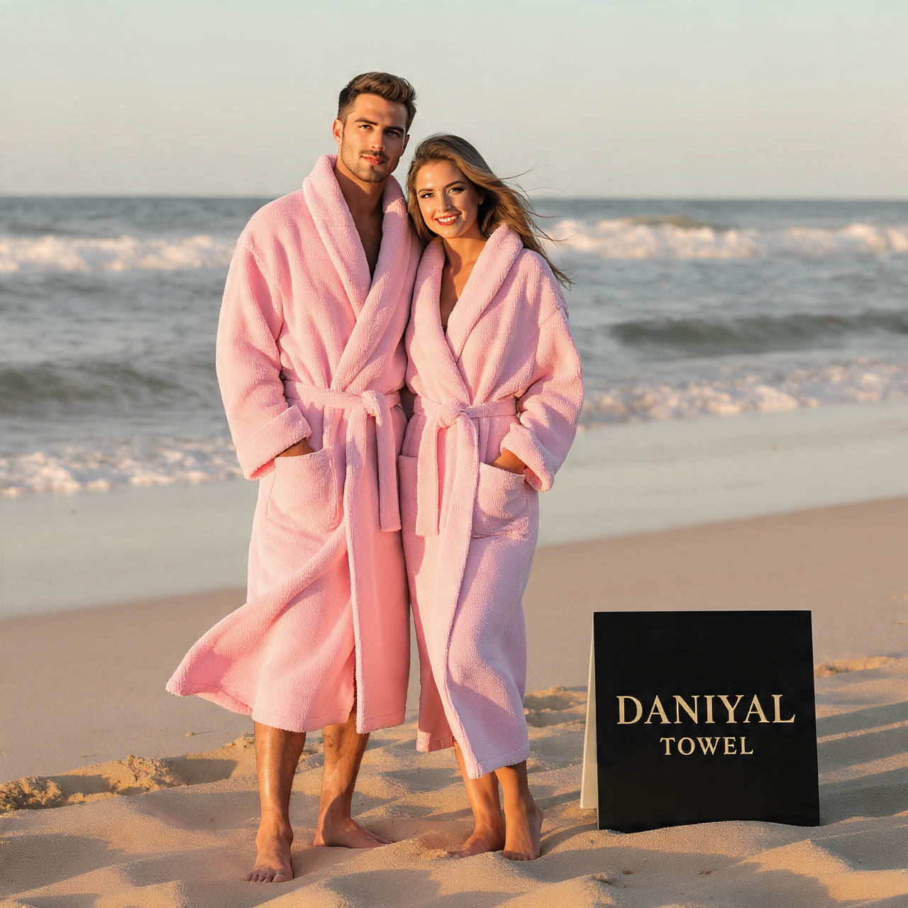 "Export Quality 100% Cotton Bath Robe – 5-Star Hotel | Luxury robe | Home use"