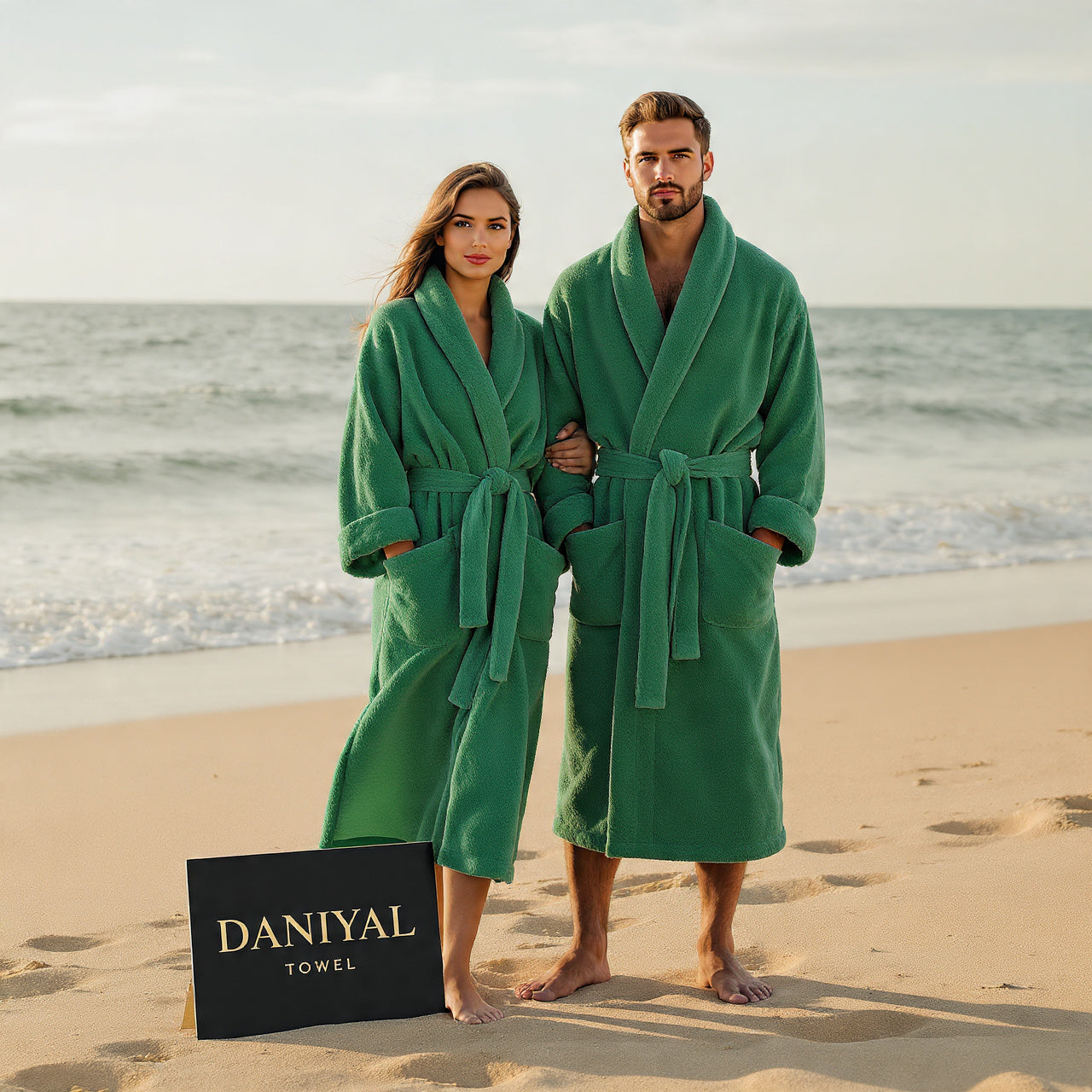 "Export Quality 100% Cotton Bath Robe – 5-Star Hotel | Luxury robe | Home use"