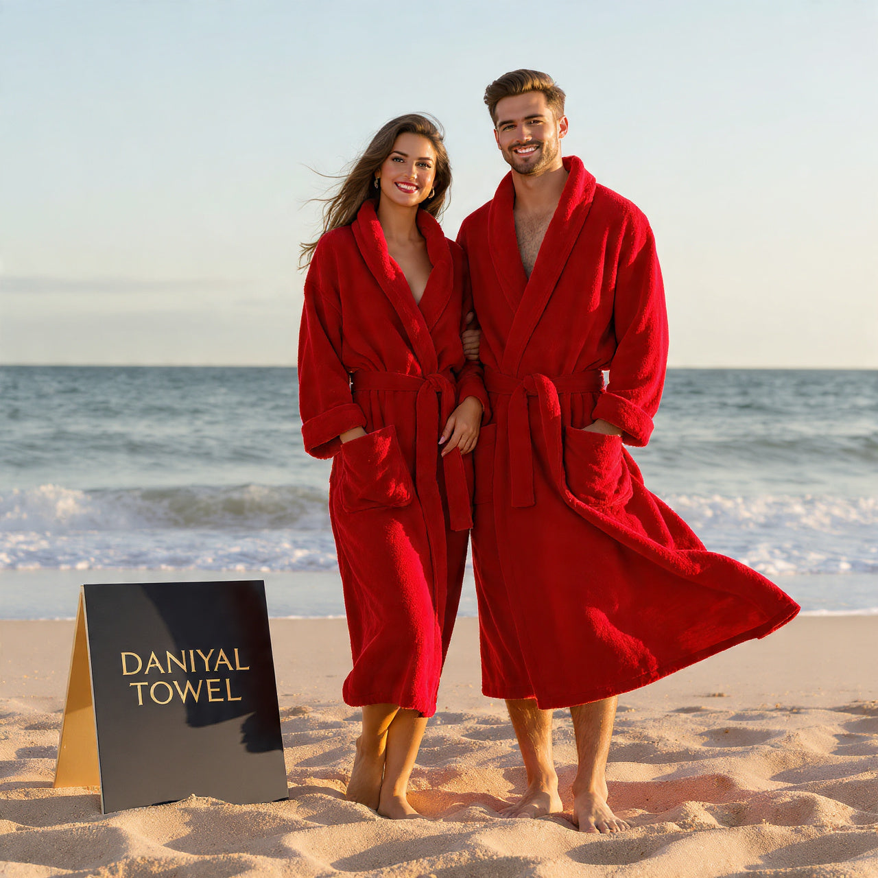 "Export Quality 100% Cotton Bath Robe – 5-Star Hotel | Luxury robe | Home use"
